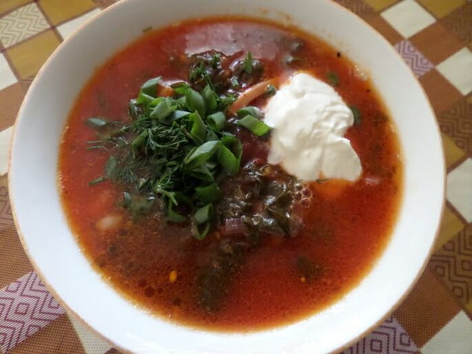 zuppa di acetosa per dimagrire