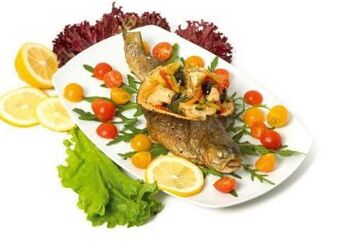 Pesce con verdure