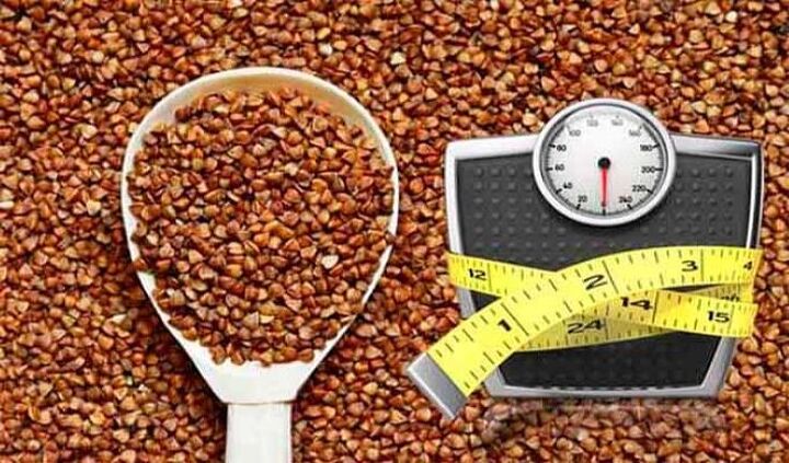 La dieta di grano saraceno riduce il peso