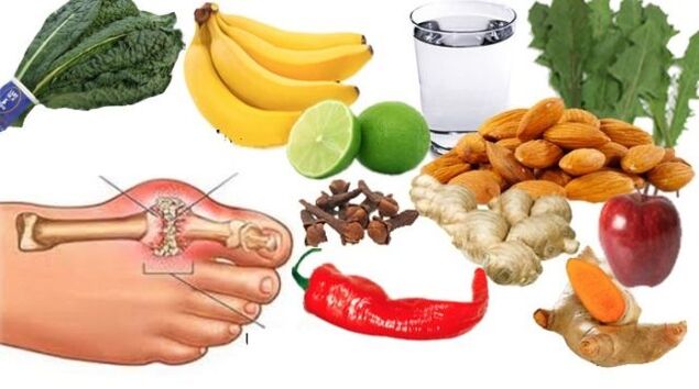 Ai pazienti con gotta viene prescritta una dieta delicata