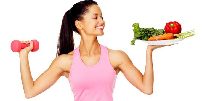cibo sano ed esercizio fisico per dimagrire in un mese