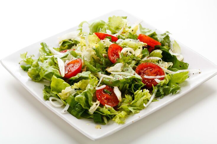 insalata di verdure per dimagrire 5 kg a settimana