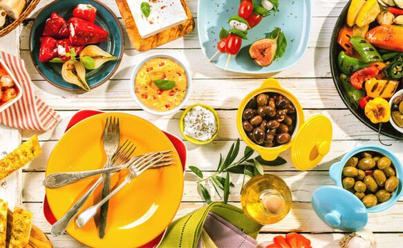 alimenti per la dieta mediterranea