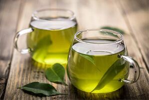 tè verde per la dieta mediterranea